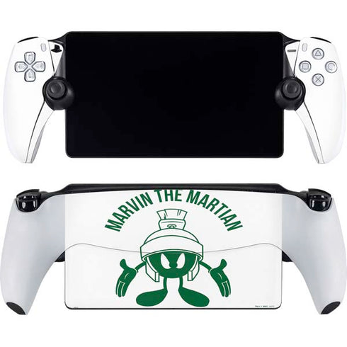 Looney Tunes Marvin the Martian Big Head PlayStation Portal Remote Player Skin