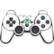 Looney Tunes Marvin the Martian Big Head PS3 Dual Shock wireless controller Skin