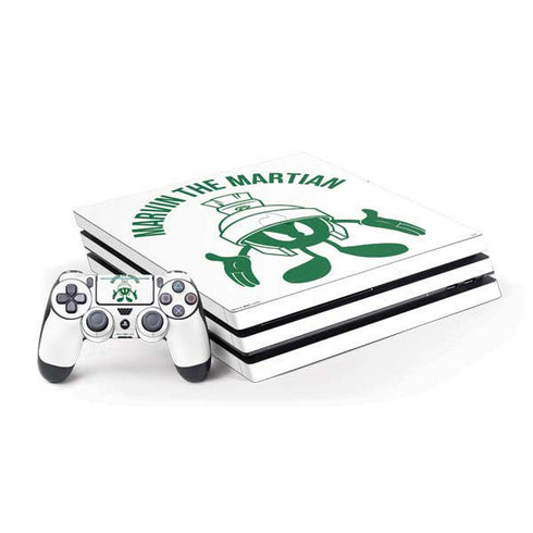 Looney Tunes Marvin the Martian Big Head PS4 Pro Bundle Skin