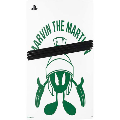 Looney Tunes Marvin the Martian Big Head PS5 Pro Console Skin