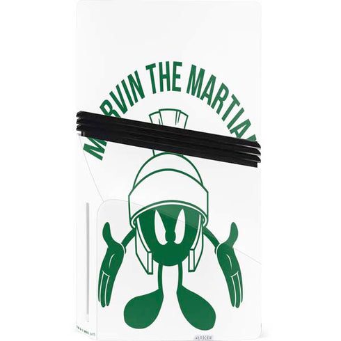 Looney Tunes Marvin the Martian Big Head PS5 Pro Disk Bundle Skin
