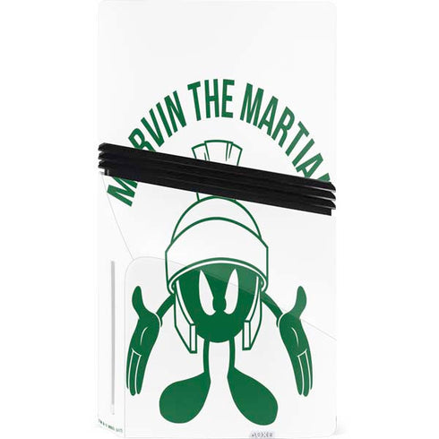 Looney Tunes Marvin the Martian Big Head PS5 Pro Disk Console Skin