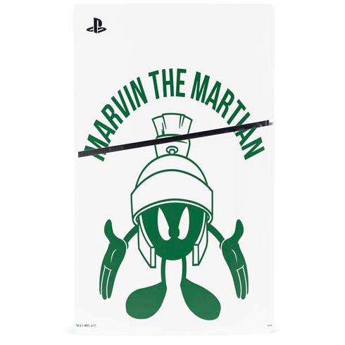 Looney Tunes Marvin the Martian Big Head PS5 Slim Digital Edition Console Skin