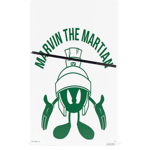 Looney Tunes Marvin the Martian Big Head PS5 Slim Digital Edition Console Skin