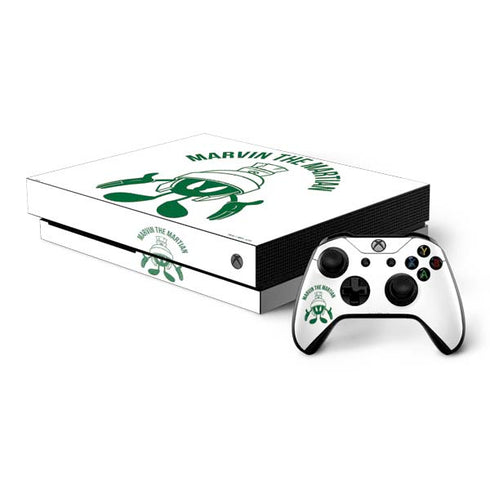 Looney Tunes Marvin the Martian Big Head Xbox One X Bundle Skin