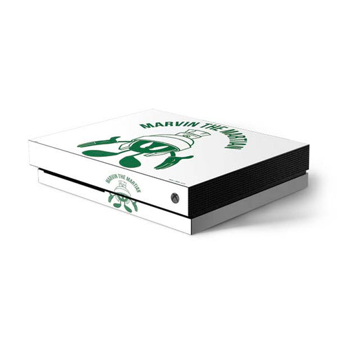 Looney Tunes Marvin the Martian Big Head Xbox One X Console Skin