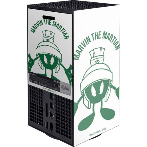 Looney Tunes Marvin the Martian Big Head XBox Series X Digital Edition Console Skin