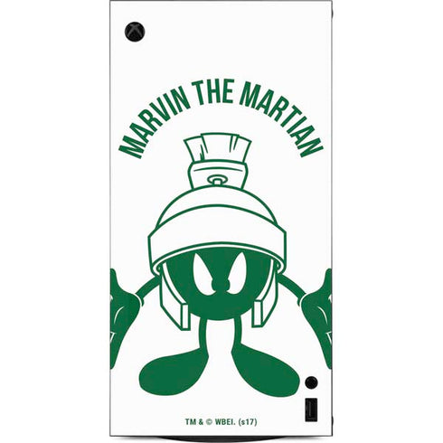 Looney Tunes Marvin the Martian Big Head XBox Series X Digital Edition Console Skin