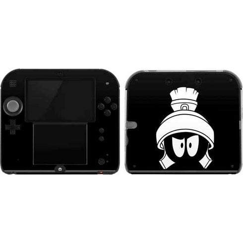Looney Tunes Marvin the Martian Black and White Nintendo 2DS Skin