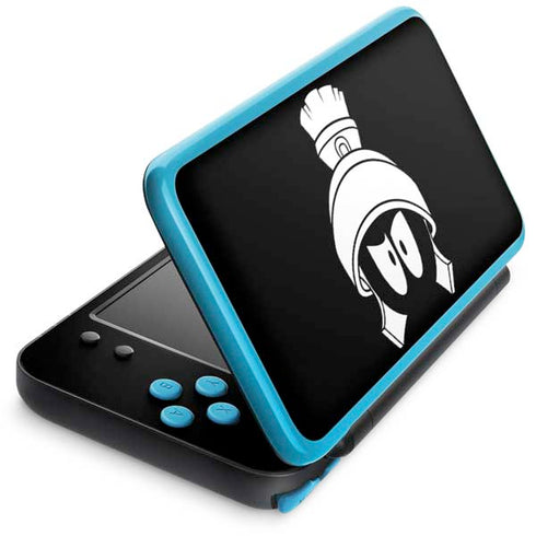 Looney Tunes Marvin the Martian Black and White Nintendo Skins