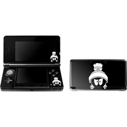 Looney Tunes Marvin the Martian Black and White Nintendo Skins
