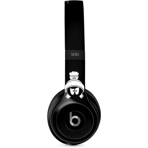 Looney Tunes Marvin the Martian Black and White Beats Solo 2 Wired Skin