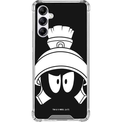Looney Tunes Marvin the Martian Black and White Gabb Phone 4 Clear Case