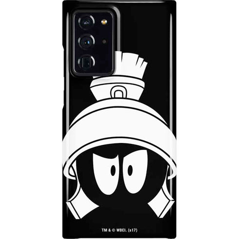 Looney Tunes Marvin the Martian Black and White Galaxy Cases