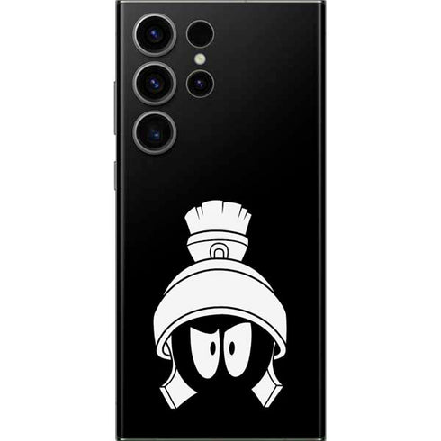 Looney Tunes Marvin the Martian Black and White Galaxy Skins