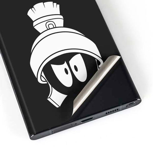 Looney Tunes Marvin the Martian Black and White Galaxy Skins