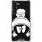 Looney Tunes Marvin the Martian Black and White Galaxy S24 FE Clear Case