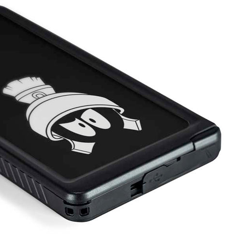 Looney Tunes Marvin the Martian Black and White Galaxy S24 Ultra Waterproof Case