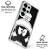 Looney Tunes Marvin the Martian Black and White Galaxy S25 Ultra Clear Case