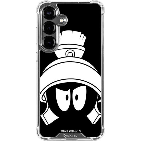 Looney Tunes Marvin the Martian Black and White Galaxy S26 Clear Case