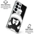 Looney Tunes Marvin the Martian Black and White Galaxy S26 Ultra Clear Case