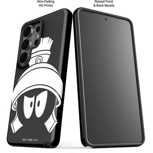Looney Tunes Marvin the Martian Black and White Galaxy S26 Ultra Impact Case