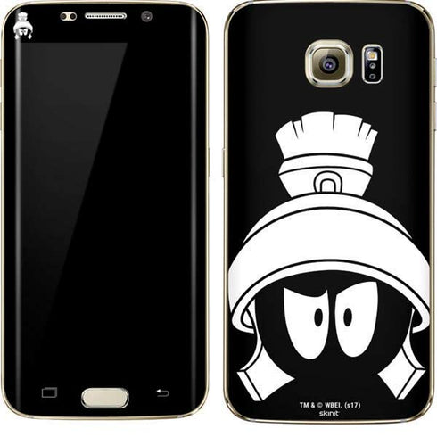 Looney Tunes Marvin the Martian Black and White Galaxy S7 Edge Skin