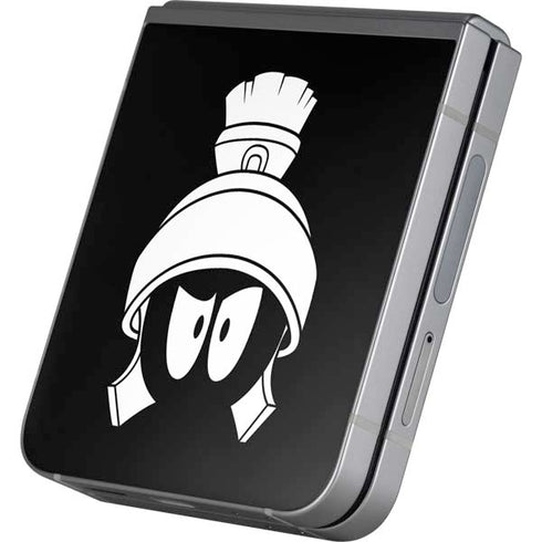 Looney Tunes Marvin the Martian Black and White Galaxy Z Flip6 Skin