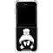 Looney Tunes Marvin the Martian Black and White Galaxy Z Flip6 Clear Case