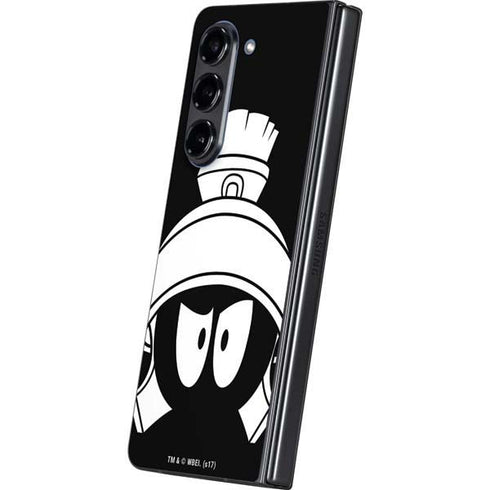 Looney Tunes Marvin the Martian Black and White Galaxy Z Fold5 5G Skin