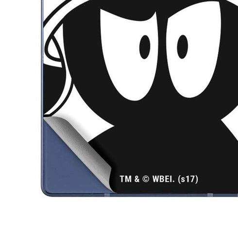 Looney Tunes Marvin the Martian Black and White Galaxy Z Fold6 Skin
