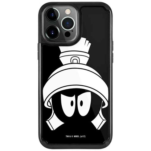 Looney Tunes Marvin the Martian Black and White iPhone Cases