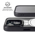 Looney Tunes Marvin the Martian Black and White iPhone 14 Kickstand Case