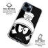 Looney Tunes Marvin the Martian Black and White iPhone 15 Clear Case