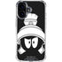 Looney Tunes Marvin the Martian Black and White iPhone 16 Plus Clear Case