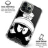 Looney Tunes Marvin the Martian Black and White iPhone 16 Pro Max Clear Case