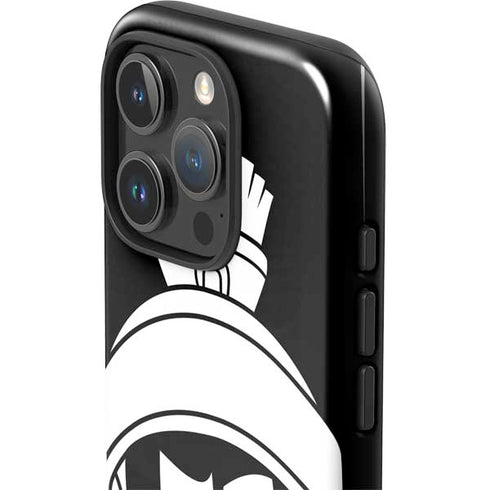 Looney Tunes Marvin the Martian Black and White iPhone 16 Pro Max Impact Case