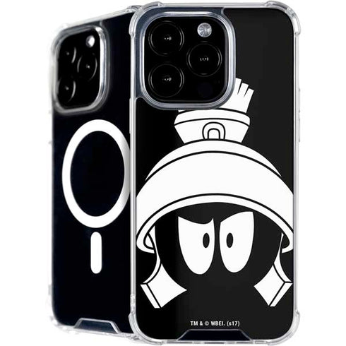 Looney Tunes Marvin the Martian Black and White iPhone 16 Pro Max MagSafe Case