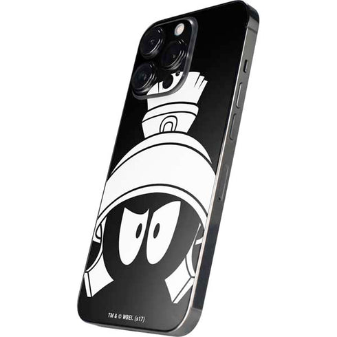 Looney Tunes Marvin the Martian Black and White iPhone 16 Pro Max Skin