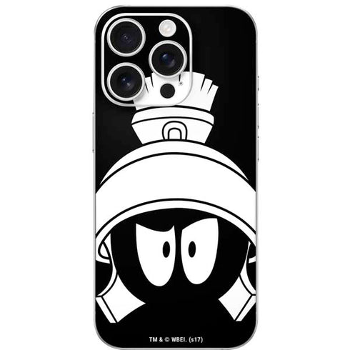 Looney Tunes Marvin the Martian Black and White iPhone 16 Pro Skin