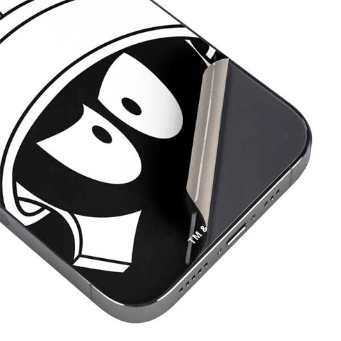 Looney Tunes Marvin the Martian Black and White iPhone 16 Pro Skin