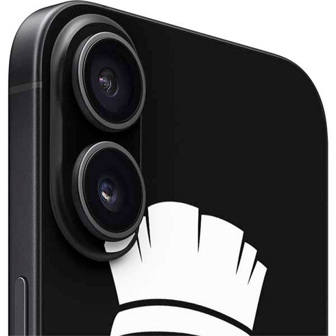 Looney Tunes Marvin the Martian Black and White iPhone 16 Skin