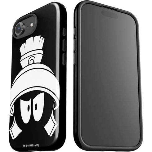 Looney Tunes Marvin the Martian Black and White iPhone 16e Impact Case
