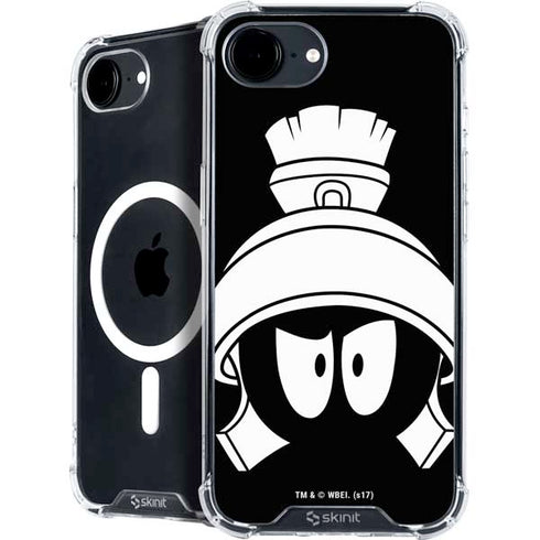 Looney Tunes Marvin the Martian Black and White iPhone 16e MagSafe Case