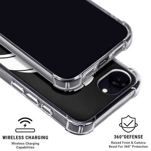 Looney Tunes Marvin the Martian Black and White iPhone 16e MagSafe Case