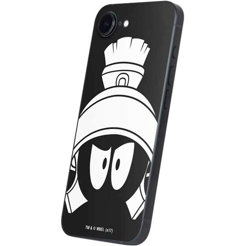 Looney Tunes Marvin the Martian Black and White iPhone 16e Skin