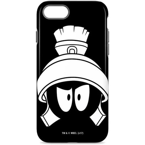 Looney Tunes Marvin the Martian Black and White iPhone Cases