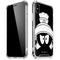 Looney Tunes Marvin the Martian Black and White iPhone X/XS Clear Case