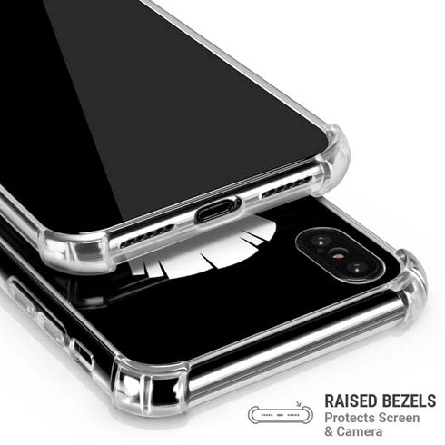 Looney Tunes Marvin the Martian Black and White iPhone X/XS Clear Case