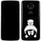 Looney Tunes Marvin the Martian Black and White Moto E5 Plus Skin